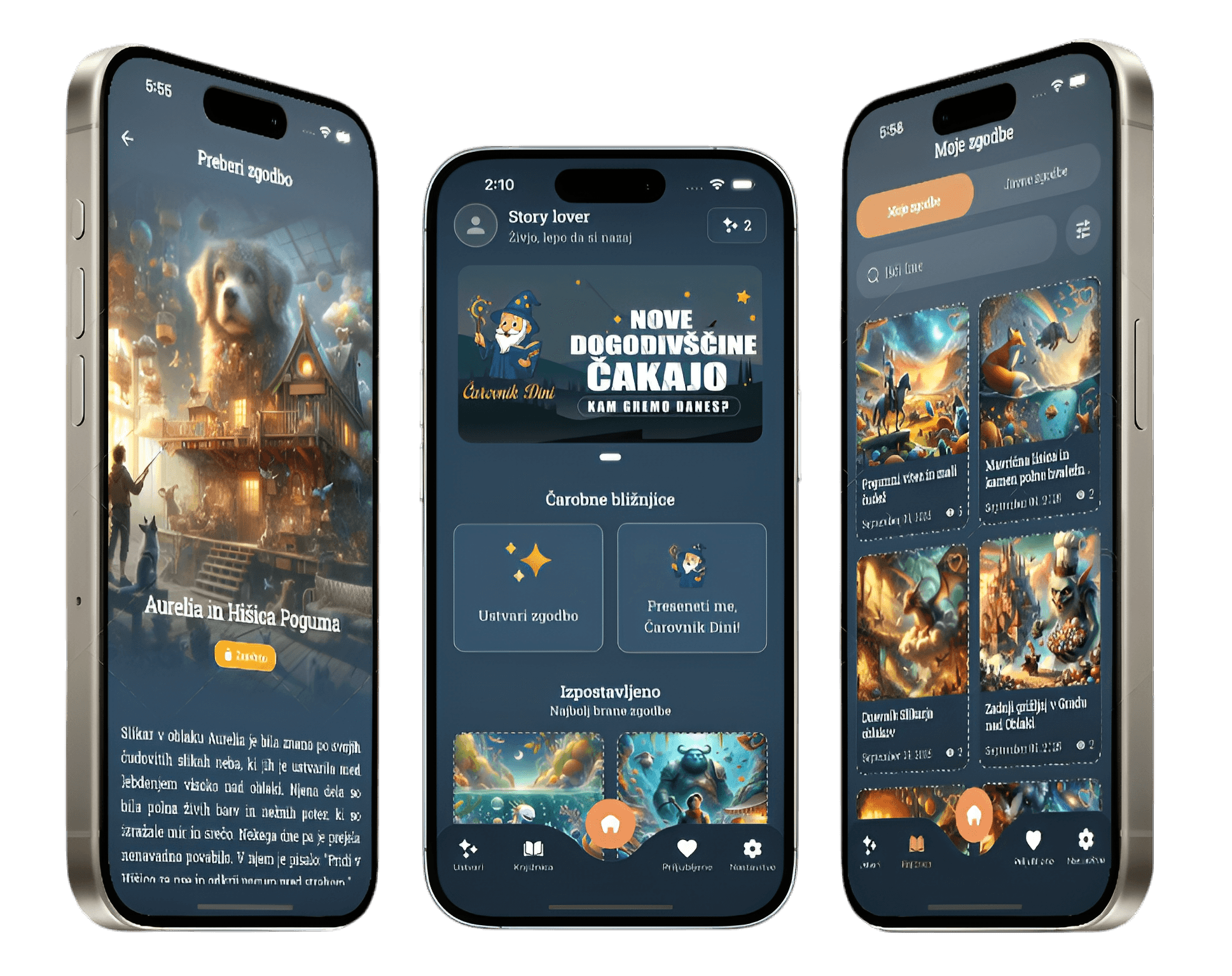 DINI App Screenshots